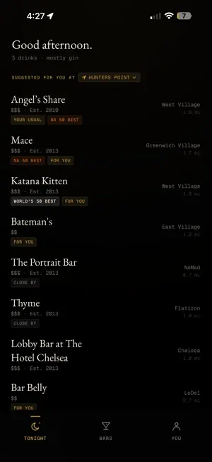 Sip: Cocktail Recommendations screenshot 2