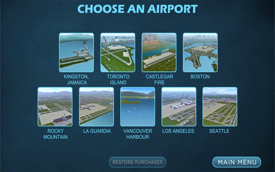 #3. Airport Madness 3D (macOS) By: Big Fat Simulations Inc.