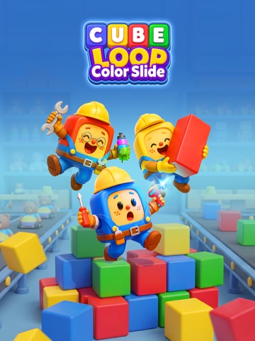 Cube Loop: Color Slide iPad screenshot