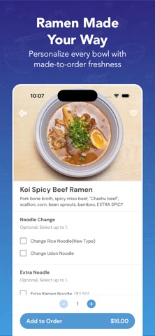 Koi Ramen Clifton Park iPhone screenshot