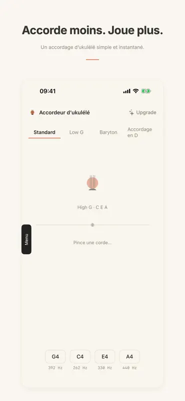 Uku - Accordeur d’ukulélé screenshot 1 of 7