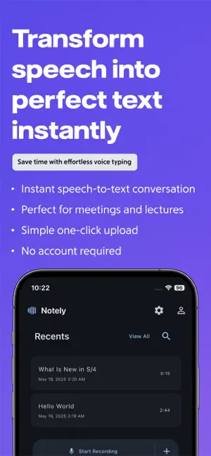 Notely AI screenshot 1