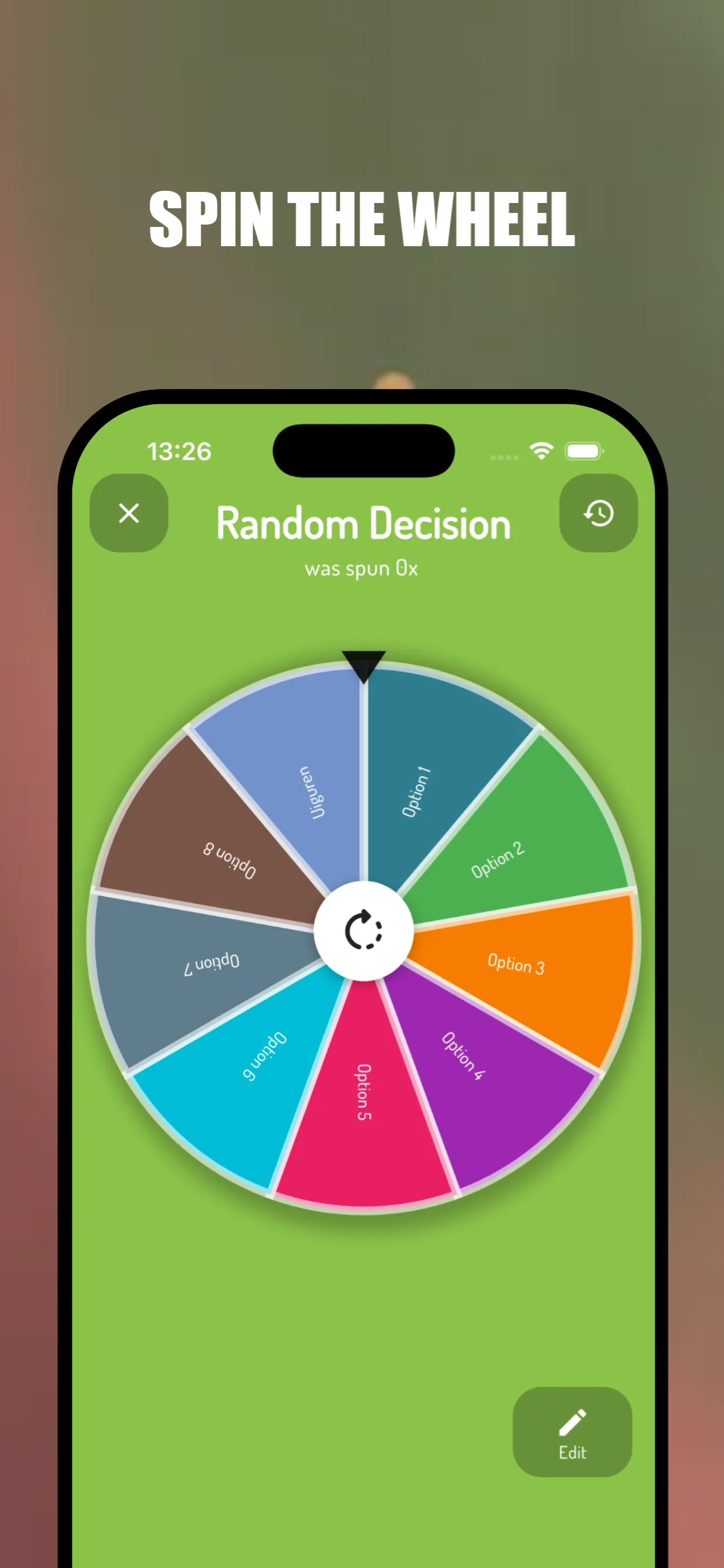 Spin The Wheel - Decide & Pick