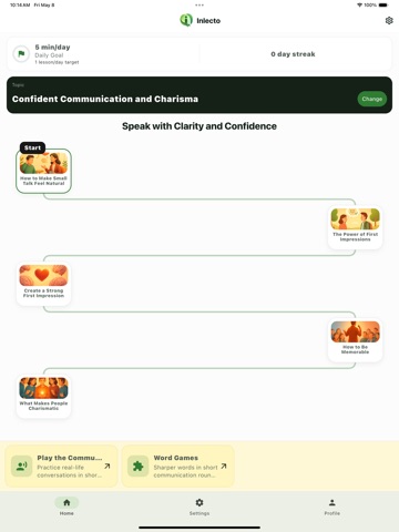 Inlecto - Micro Learning iPad screenshot