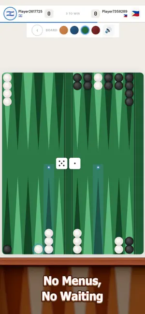 Backgammon Flash - Online PvP screenshot 1