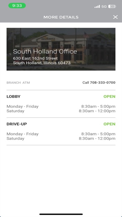 Providence Bank & Trust Screenshot
