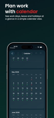 Worxly: Work Hours Tracker Screenshot 3 of 6