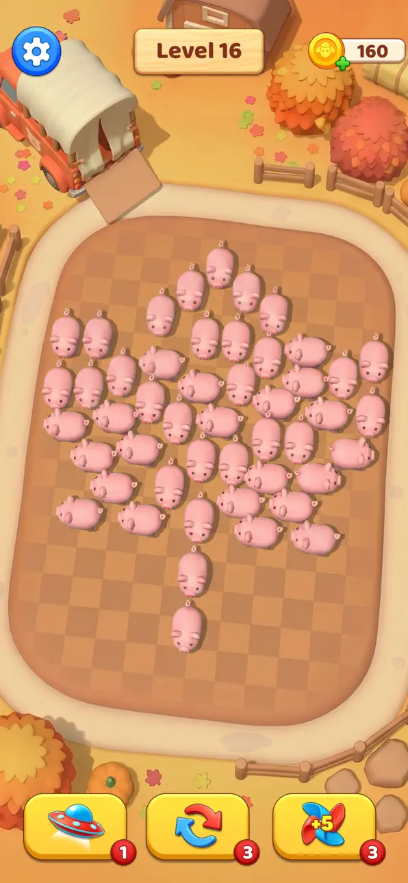 Piggy Land 3D iOS Mod IPA screenshot 3 - iOS game interface