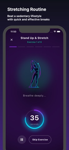 Desk Stretch: Posture Routine screenshot 1