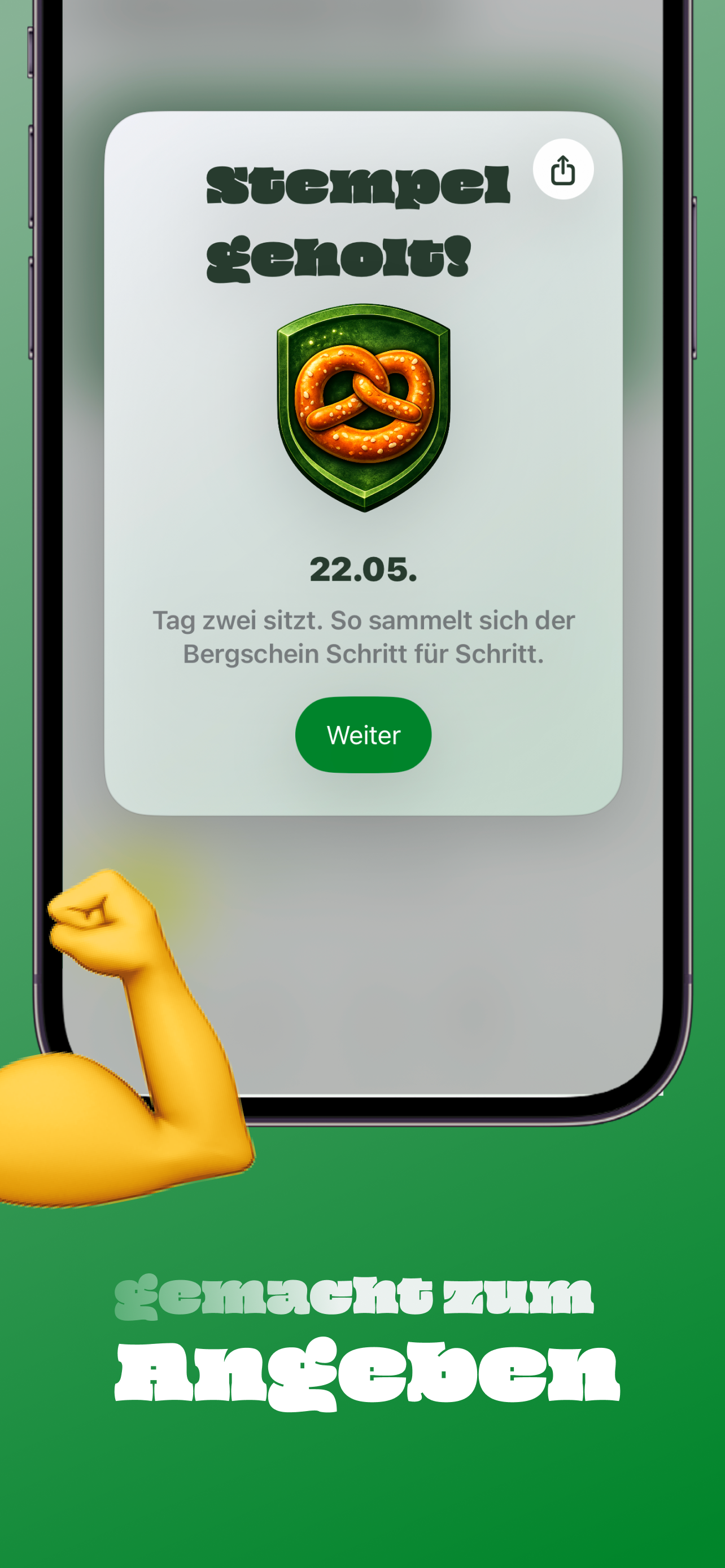 Der Bergschein - Mach ihn voll