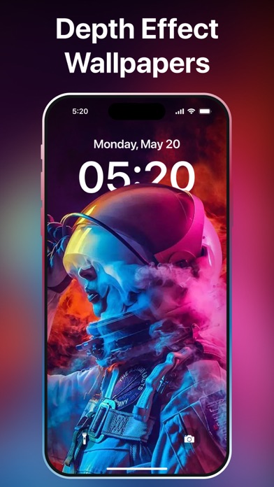 Wallpapers 26 - Depth effect Screenshot