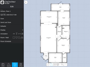 Chief As-Built iPad screenshot