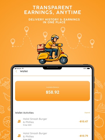 Halal-Delivery iPad screenshot