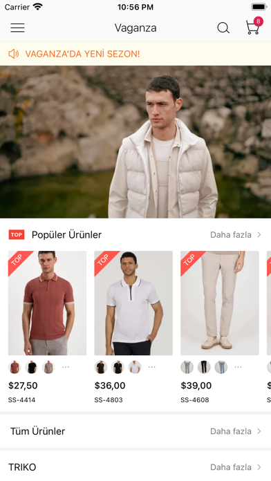 Vaganza Wholesale Screenshot