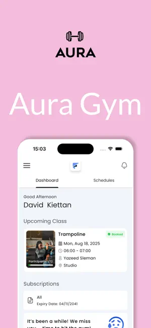 Aura Gym screenshot 1