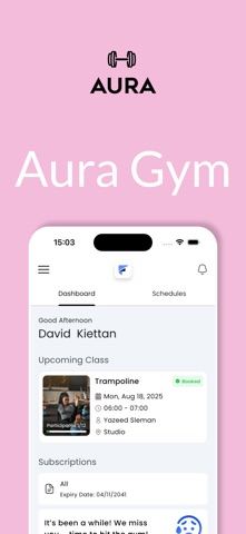 Aura Gym Screenshot 1 of 4