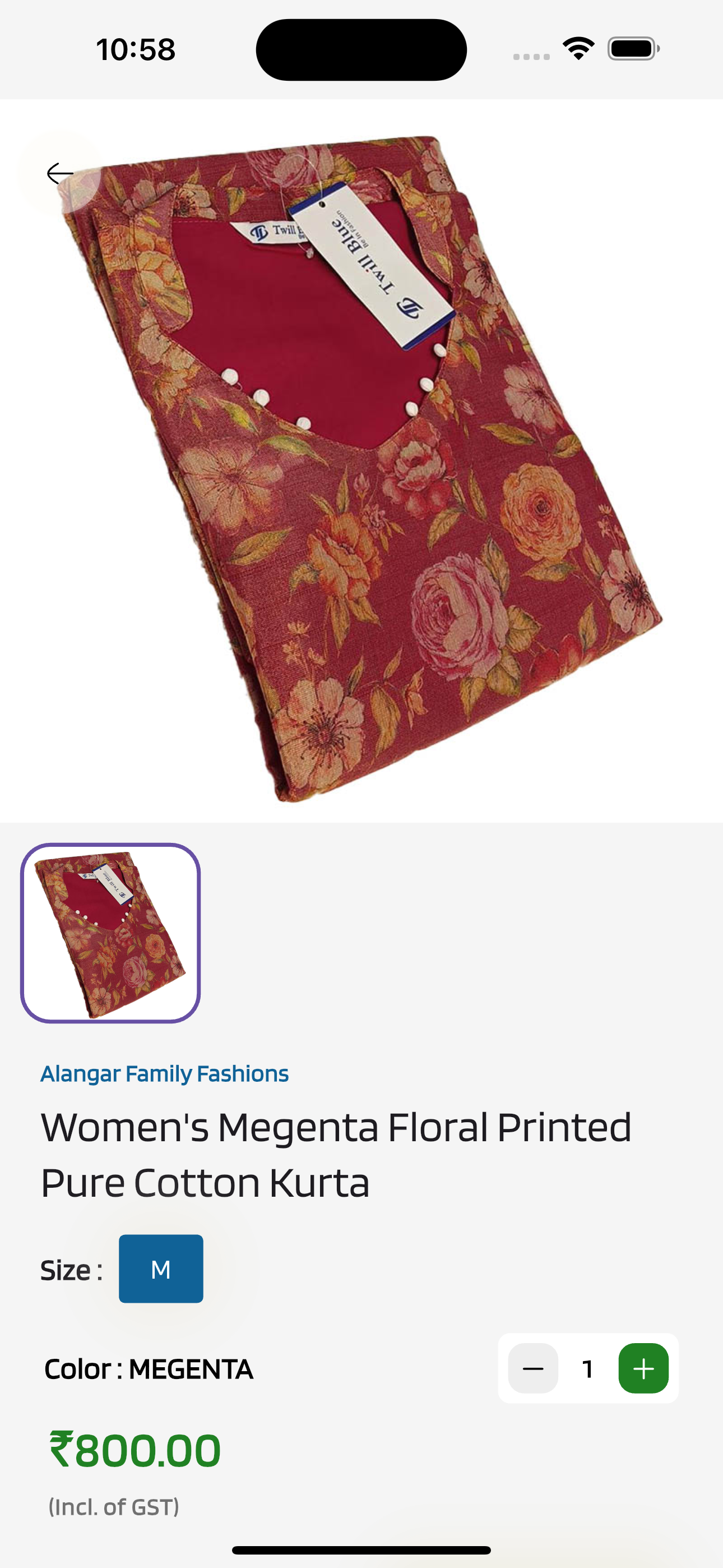 Alangar Women Fashion App