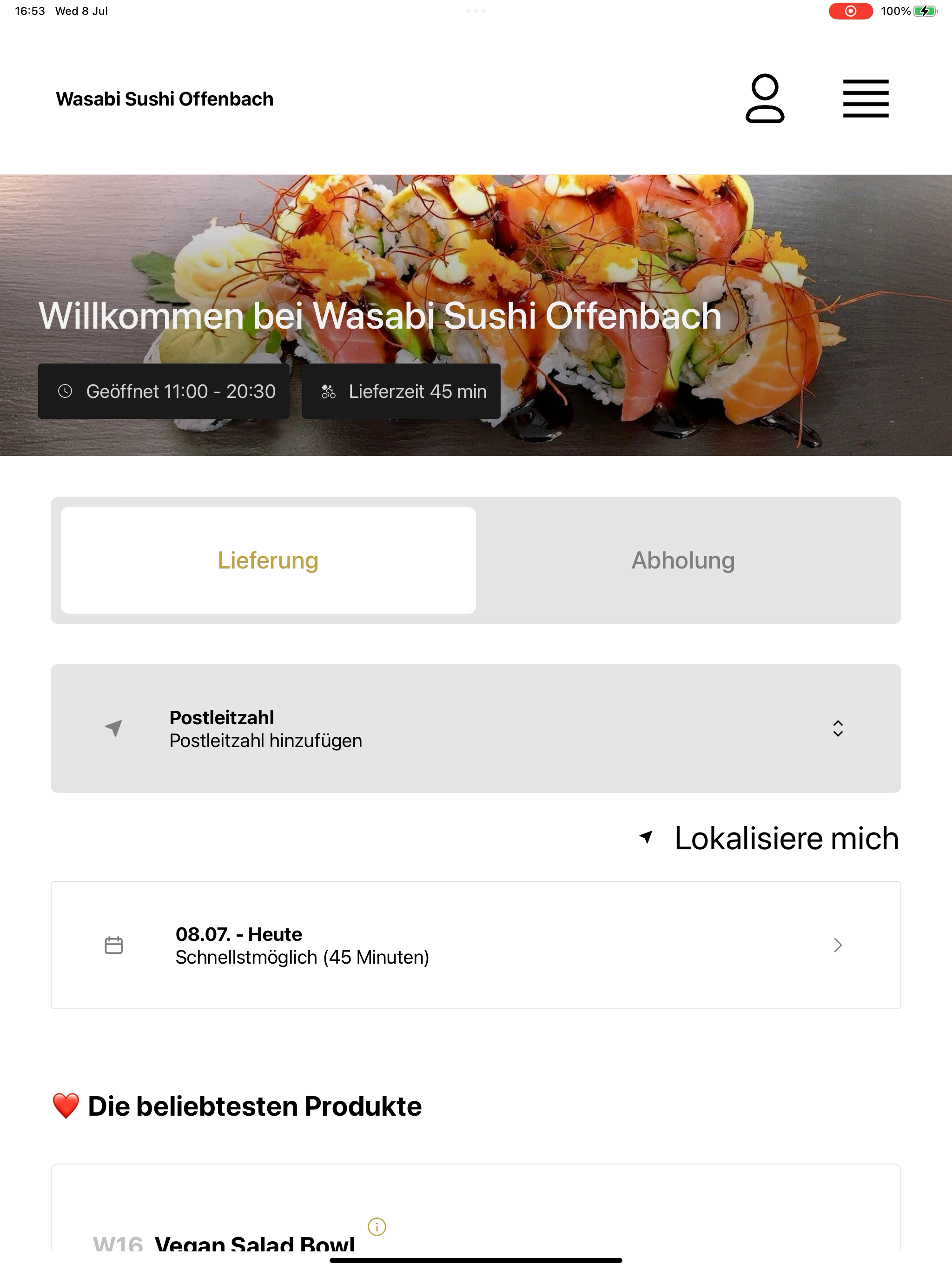 Wasabi Sushi Offenbach screenshot 14