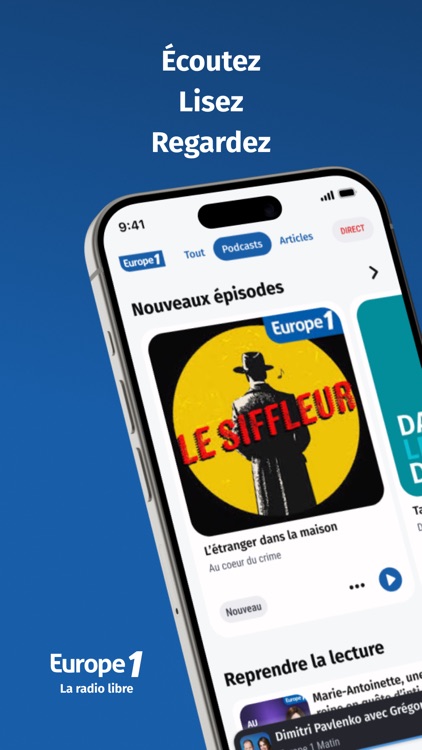 Europe 1: radio, podcast, actu screenshot-0