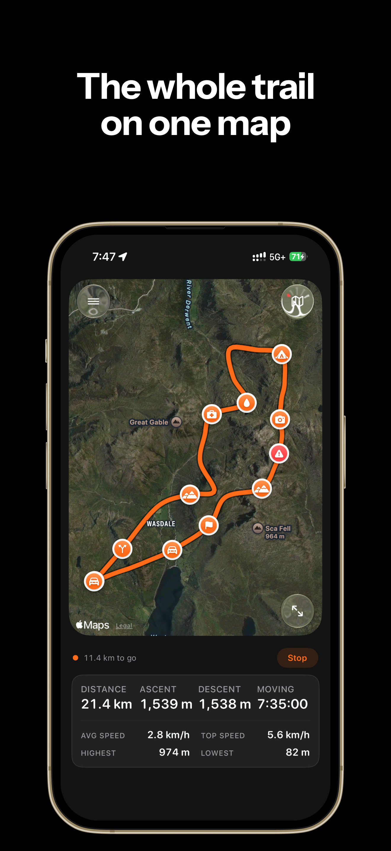 GPX Viewer: Route Map & Stats screenshot 2