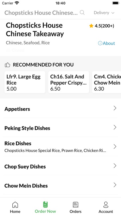 Chopsticks House Takeaway