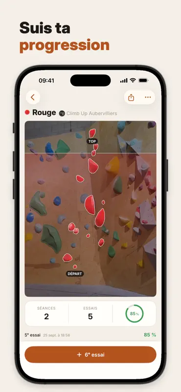 Climbr - Progression Escalade screenshot 3 of 7