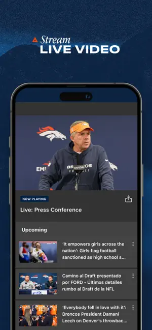 Denver Broncos iPhone screenshot 4