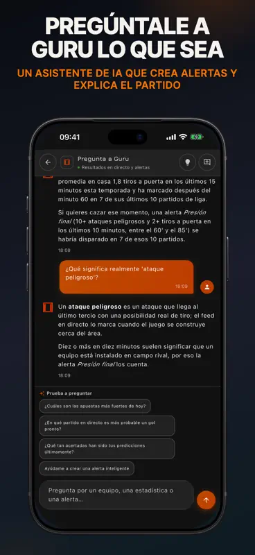 Goal Guru - Alertas de Fútbol screenshot 10 of 10