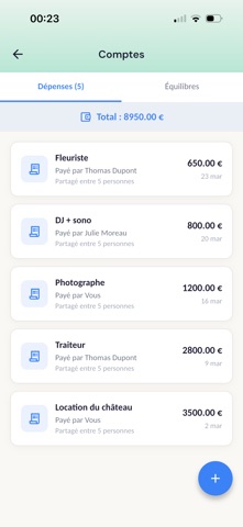 WePlanner screenshot