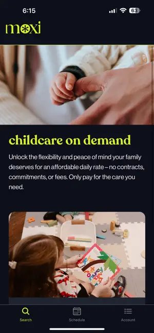 Moxi: Childcare on demand screenshot 1
