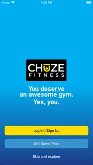 chuze fitness. iphone screenshot 1