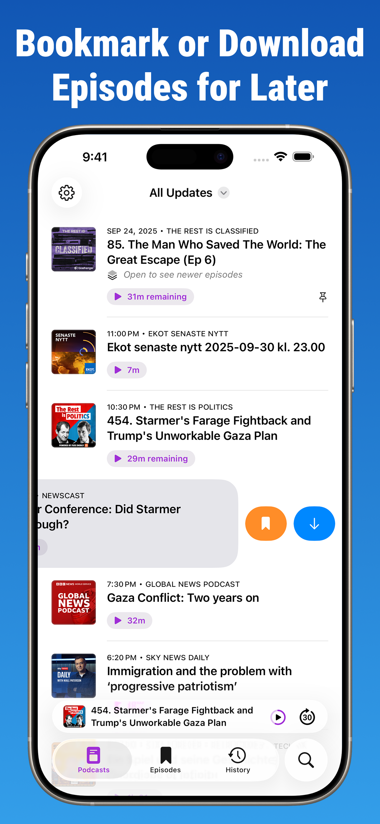 Podcast App: Updates screenshot 10