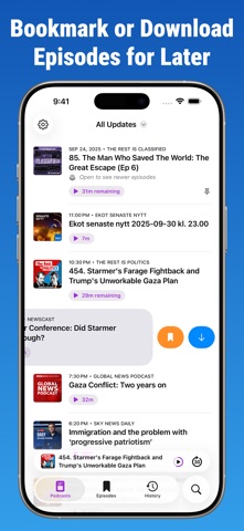 Podcast App: Updates Screenshot 10 of 10