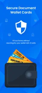 Digital Document Wallet- iSafe screenshot #1 for iPhone