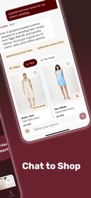 Say Less: AI Fashion Discovery screenshot