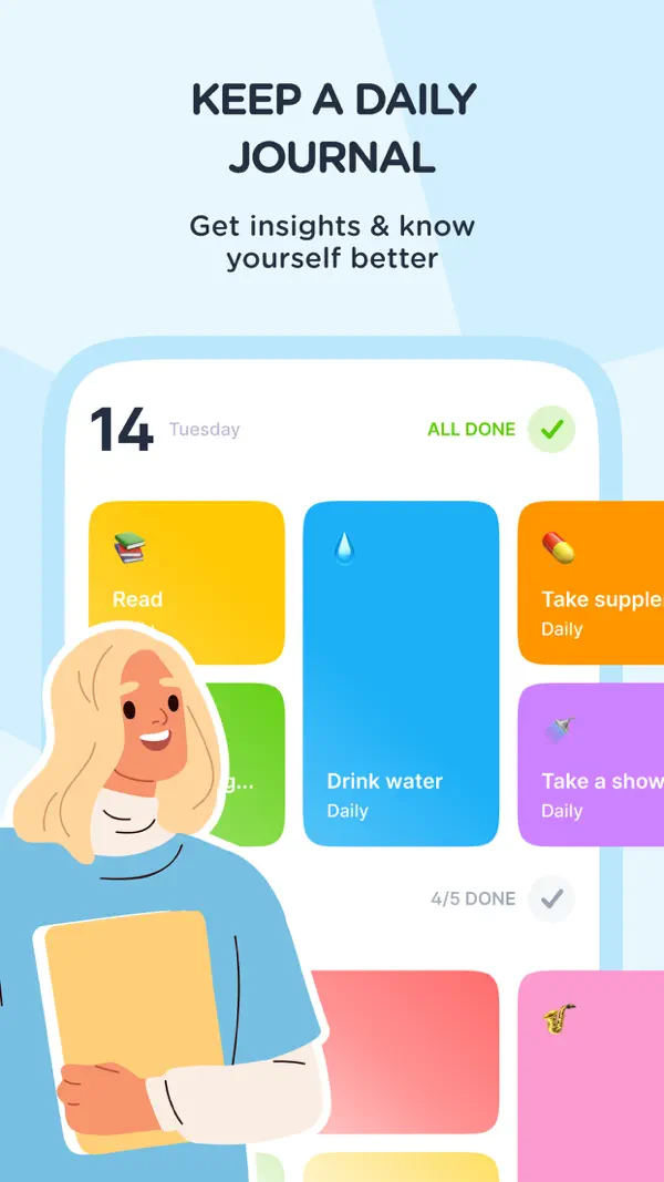 Dear Me: Tagesroutineplaner Screenshot 3