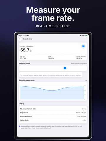 Device Info: System Monitor iPad screenshot 5