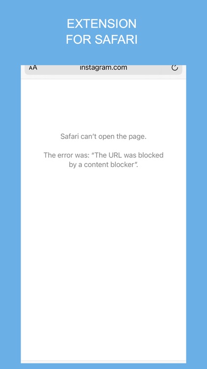 Sentry - Blocker for Safari.