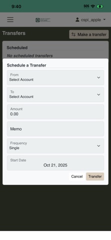 App screenshot
