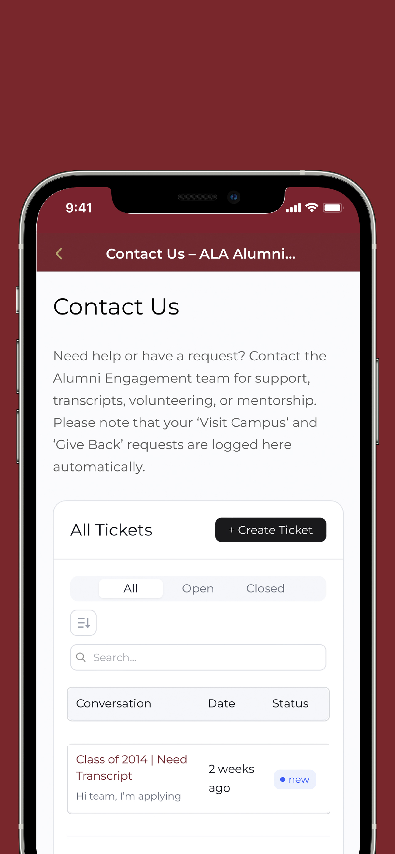 ALA Alumni screenshot 4