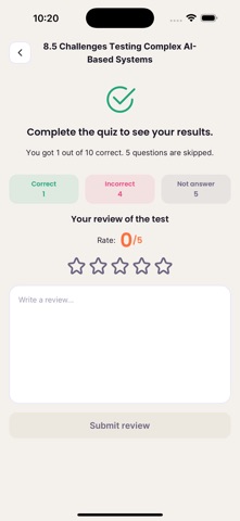 ISTQB Q-Boost Screenshot 6 of 8