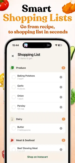 EatIn: Recipes & Meal Planner screenshot 4