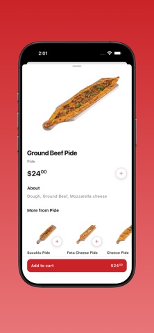 MigMig: Canadian Food Delivery iPhone screenshot