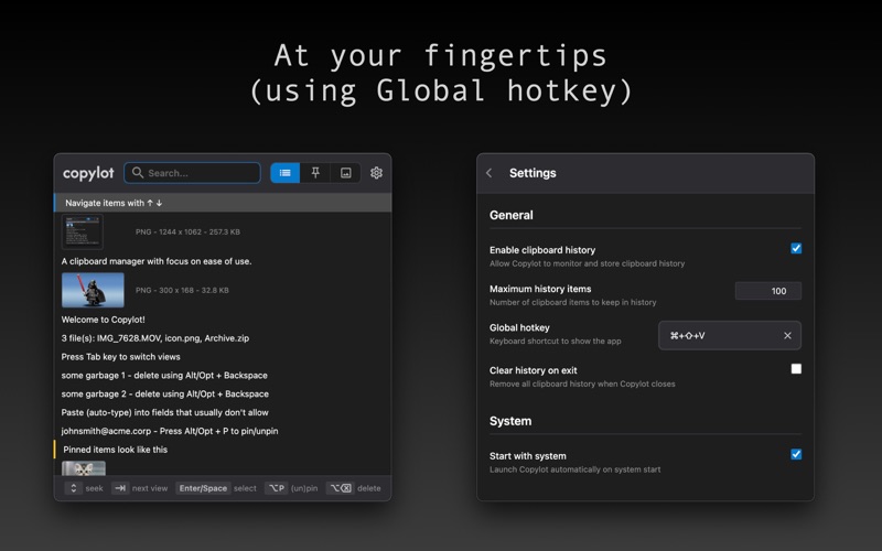 App screenshot