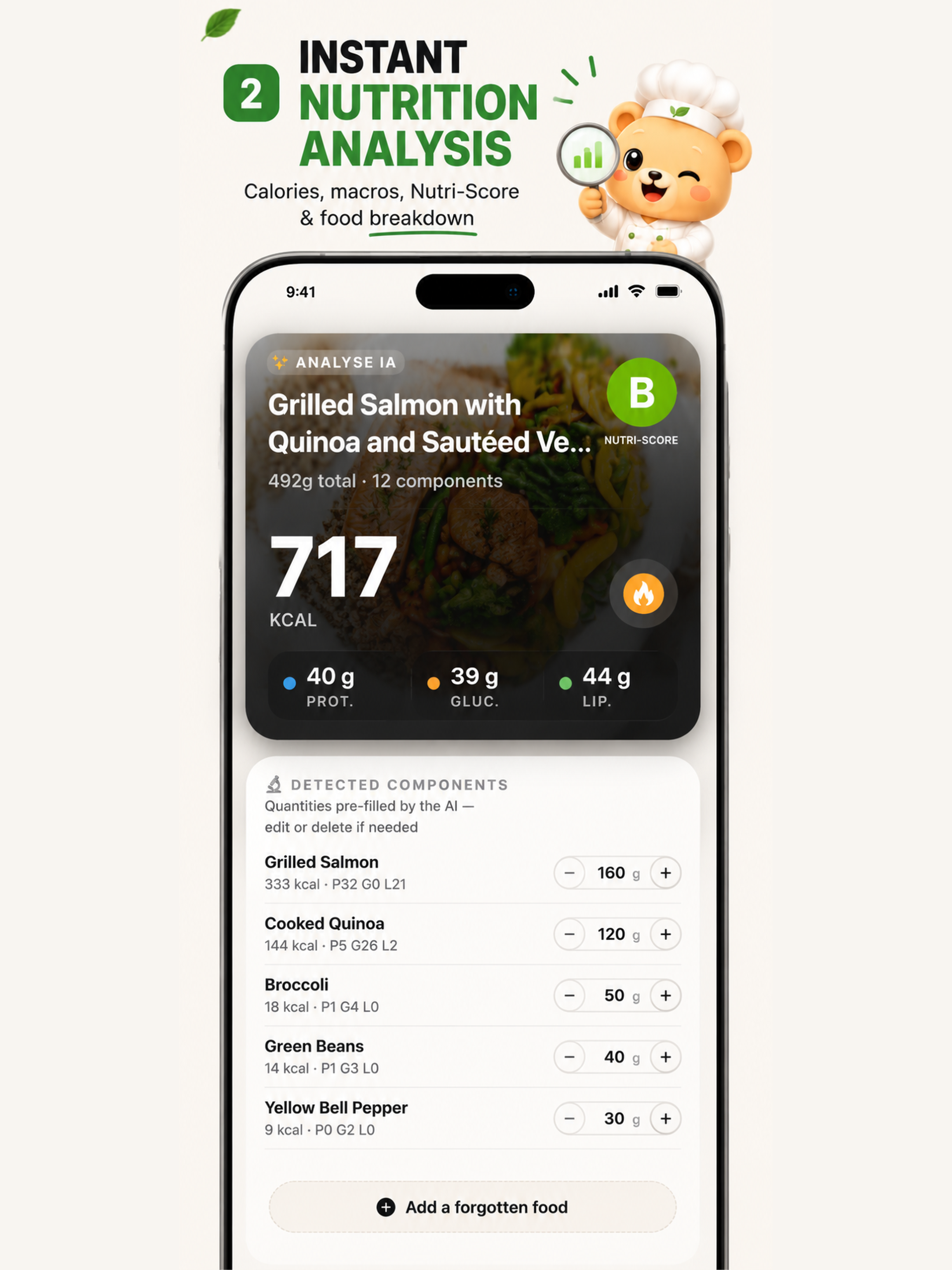 NutriNori Your Nutrition Coach screenshot 8