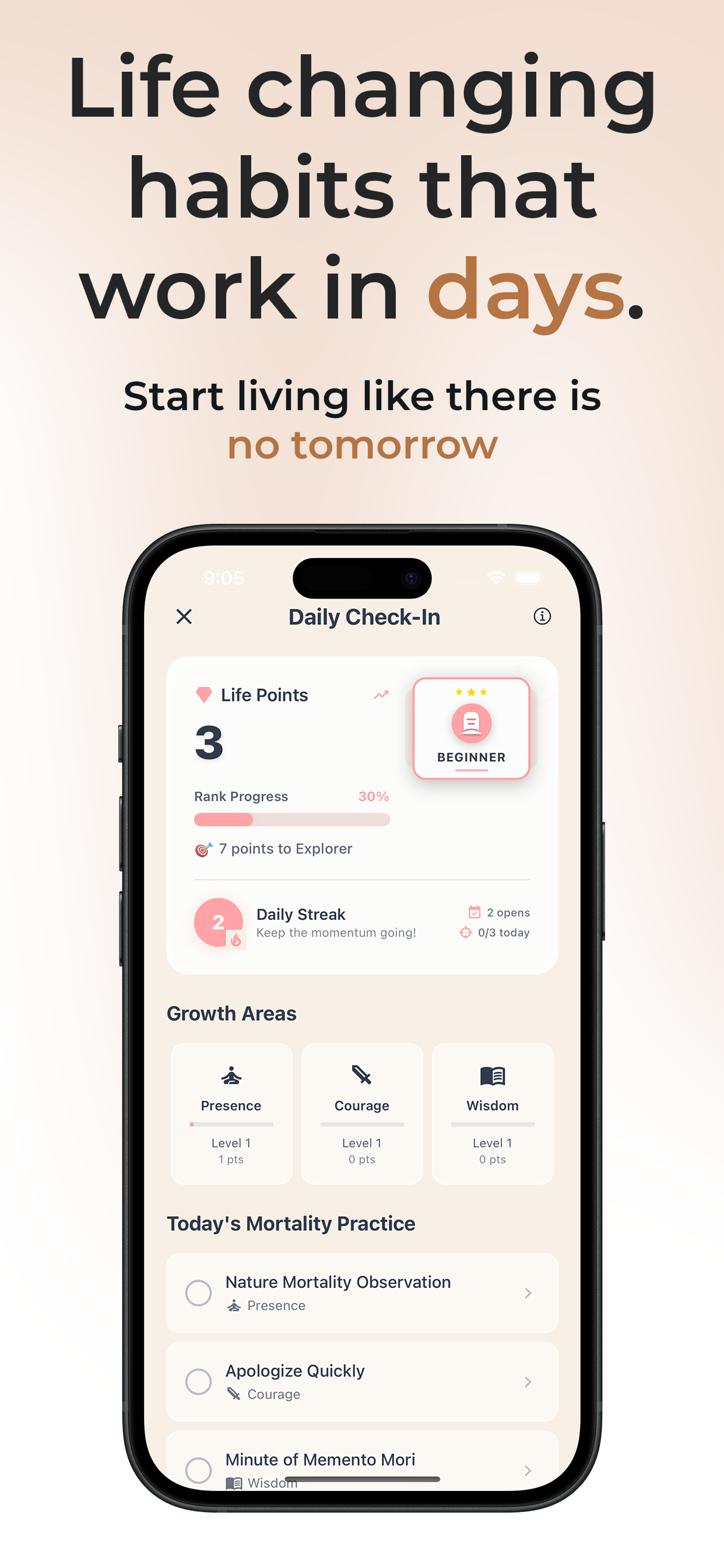 Death Reminder App