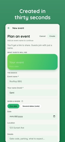 Zmala: Events & Bring Lists Screenshot 8 of 8