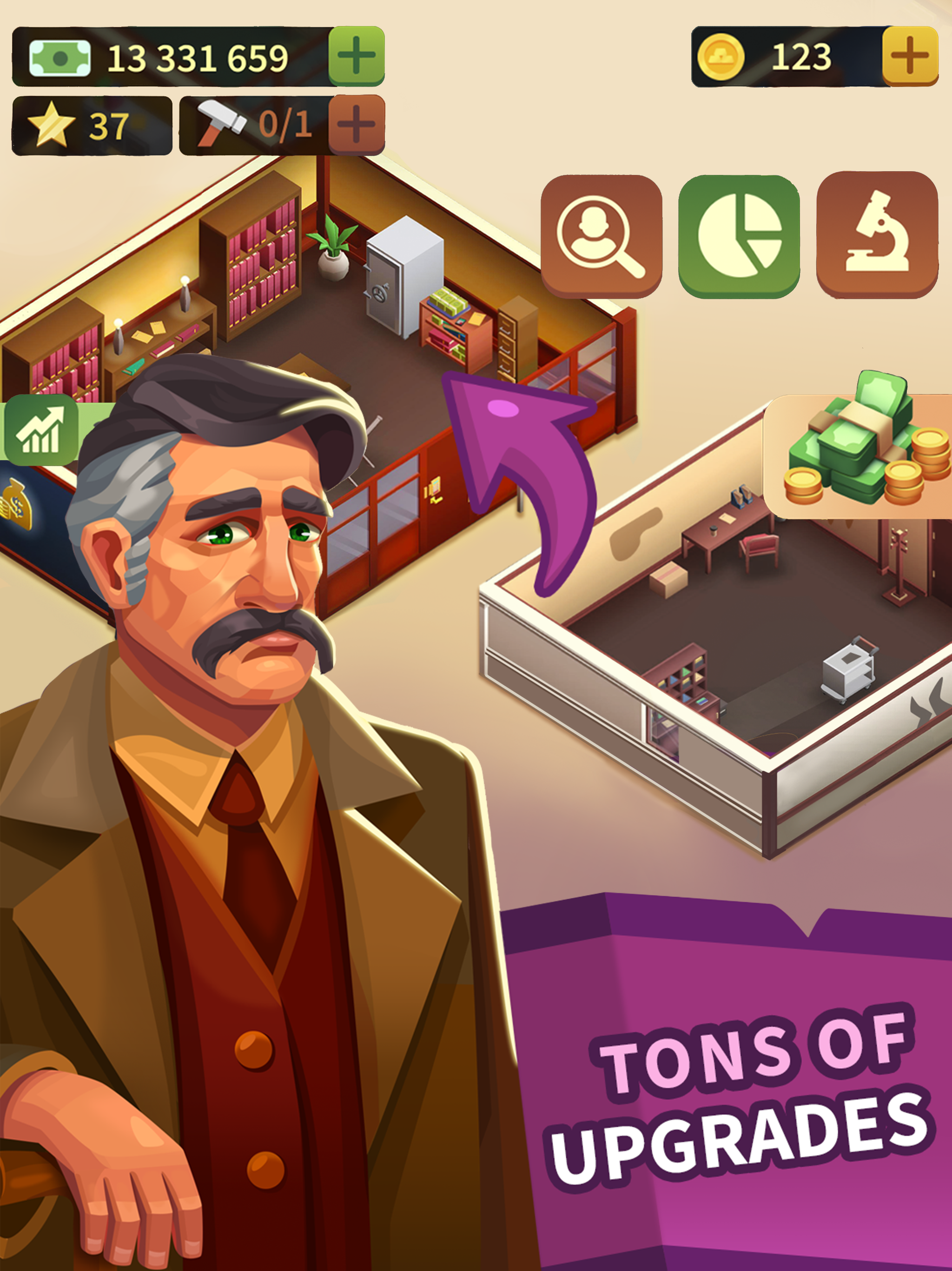 Idle Bank Tycoon - Game Empire