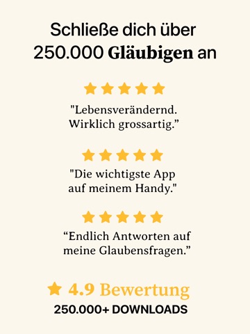 Amen - Bibel Chat iPad screenshot 2