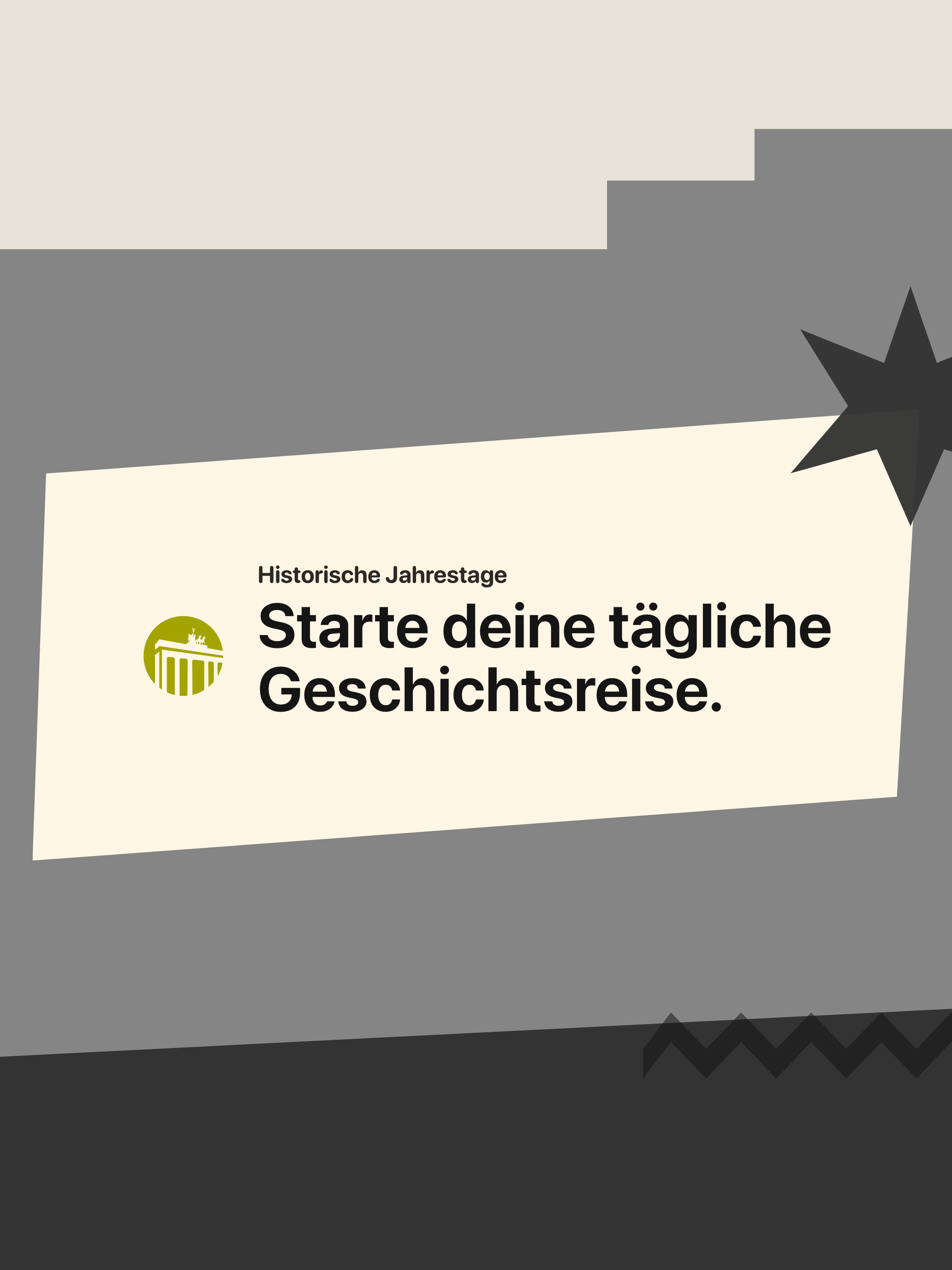 Historische Jahrestage.